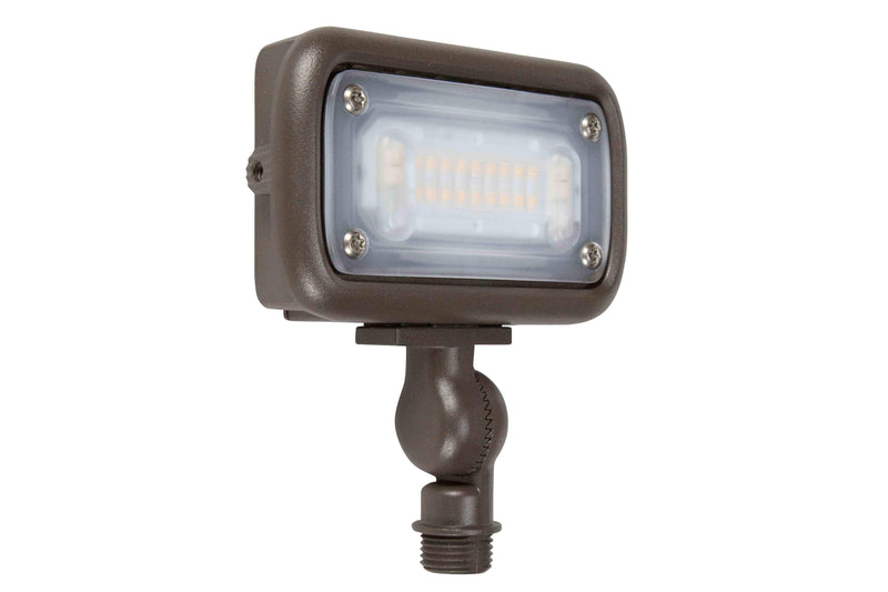 Larson 30 Watt LED Flood Light - 3000 Lumens - 120-277V AC - IP66 Rated - Knuckle Mount