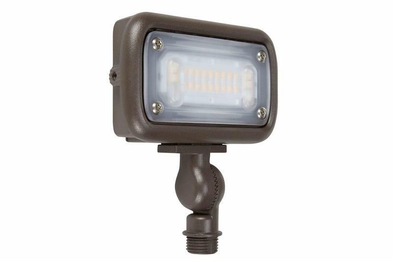 45 Watt LED Flood Light - 5100 Lumens - 120-277V AC - IP66 Rated - Knuckle Mount