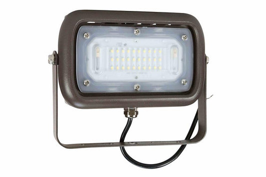 45 Watt LED Flood Light - 5100 Lumens - 120-277V AC - IP66 Rated - Trunnion Mount
