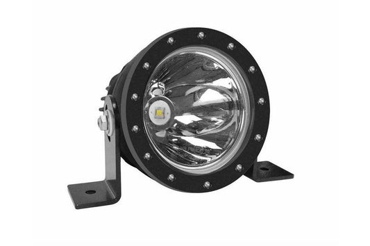 25W High Intensity LED Spotlight - 12-32V DC - 1000' Spot Beam - IP68 Submersible - Round Housing