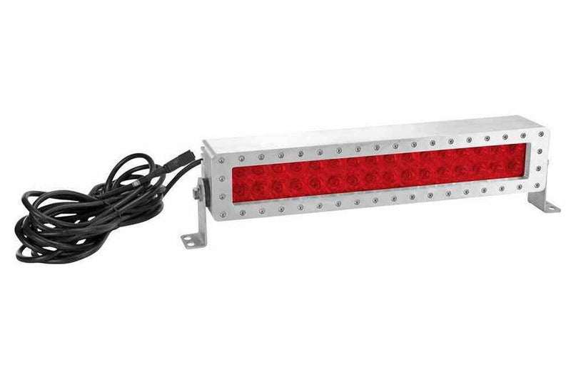 96W Colored LED Light Bar - Completely Submersible - 1100'L X 200'W Spot - 9-42VDC - 5760 Lumens