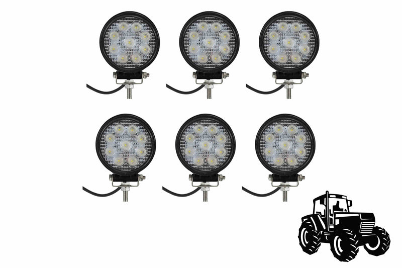 Larson LED Light Package for John Deere 4310 Tractors - (6) IL-LED-27R