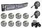 LED Upgrade Kit for JD 4455 Tractor - (8) LED18W-PAR36 - (2) LED25WRE-CPR - (1) LLP-JD-TR-4XXX-HL-3X