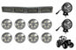 Larson LED Upgrade Kit for JD 4850 Tractor - (8) LED18W-PAR36 - (2) LED25WRE-CPR - (1) LLP-JD-TR-4XXX-HL-4X