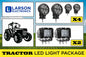 Larson LED Cab Light Upgrade Kit for John Deere 7320 Tractors - (4) LEDLB-10R-CPR - (2) LEDEQ-3X2-CPR