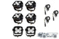 Larson LED Light Package for Sandvik 40D Dump Truck- LED Retrofit/Fitout  (6) LEDP10W-50E (3) LEDP10W-1R-F