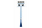 10' Flood Light Tower - (3) 60W LED Fixtures & (2) 65W Remote Control Flood Lights - No Winch