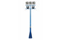 10' Flood Light Tower - (3) 60W LED Fixtures & (2) 65W Remote Control Flood Lights - Electric Winch