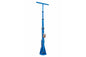 Five Stage 9 Foot Light Mast - Rotating and Telescoping Crank Up Steel Mast