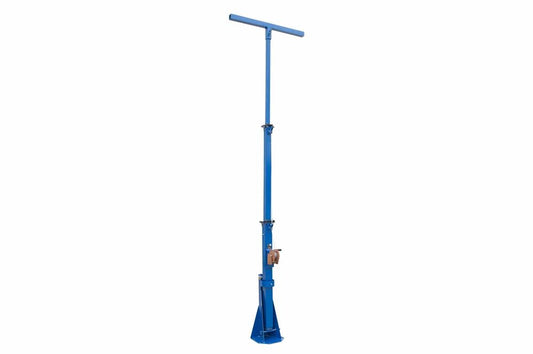 7.5-15FT Three Stage Light Mast - Extends up to 15 Feet - Mount LED, HID, Halogen, MH Fixtures - 12/2 SOOW Cord