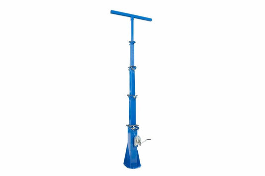 18' Four Stage Tamper-proof Light Mast - 7-18 Feet - Fixed Mount - Mount LED, HID, Halogen, Metal Halide Fixtures