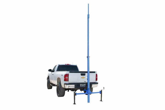 Mobile Communication Tower - 10' to 16' - Antenna Mount Pole - 2" OD - Stationary/Mountable