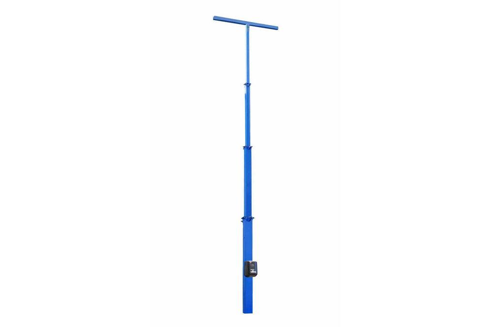 4-Stage Light Mast - 7'-18' - Electric Winch - Cord Reel Mounting Plate - 24V DC
