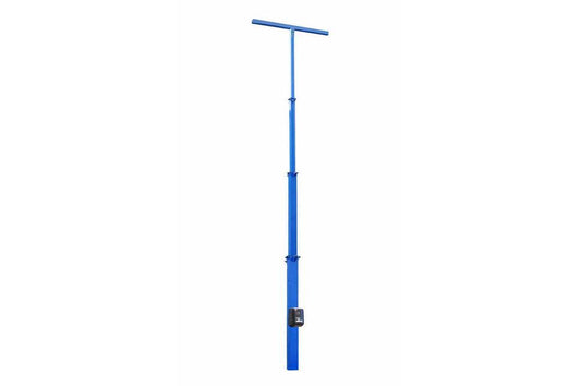 4-Stage Light Mast - 7'-18' - Electric Winch - Cord Reel Mounting Plate - 24V DC