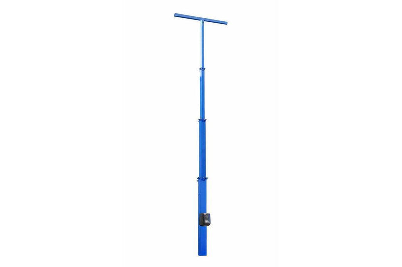 4-Stage Light Mast - 7'-18' - Electric Winch - Cord Reel Mounting Plate - 24V DC