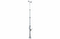 7-18' 4-Stage Light Mast - Cord Reel Mounting Plate - Wide Foundation w/ T-Head Mast Plate