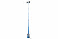 300W 5-Stage Fixed Mount Light Mast - 6.5' to 20' - 40,500 Lumens - Automatic Winch - 277V