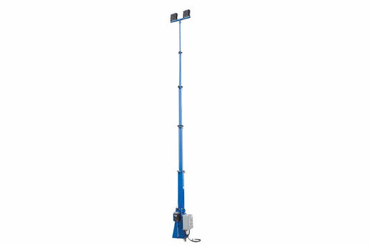 300W 5-Stage Fixed Mount Light Mast - 6.5' to 20' - 40,500 Lumens - Automatic Winch