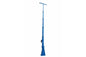 20 Foot 5-Stage Fixed Mount Light Mast - Extends up to 20' - Collapses Down to 6.5' - Electric Winch