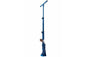20' Four Stage Telescoping Mini Light Mast - 8' to 20' Fold Over Light Boom - 150 MPH Wind Rating