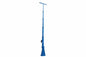 24' Five Stage Fixed Mount Light Mast - Electric Operation - CAT5 Network Coiled Cable/N3R Enclosure