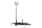1920 Watt High Intensity LED Light Tower on Trailer - Extends up to 25 Feet - 259,200 Lumen