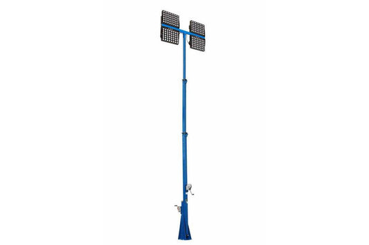 1920 Watt High Intensity LED Light Tower - Three Stage Mast - Extends up to 25 Feet - 259,200 Lumen
