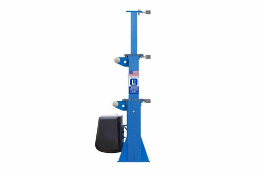 2' to 3.5' Light Mast - Fixed Mount - External Cable Guides - Electric Operation