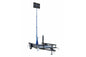 2000 Watt High Intensity LED Light Tower - Three Stage Mast - Extends up to 30 Feet - 240,000 Lumen