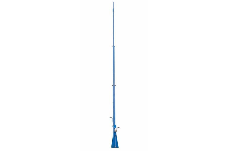 Mobile Communication Tower - 12' to 30' - Antenna Mount Pole - 2" OD - Stationary/Mountable