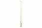 Thirty Foot Telescoping Light Mast - 12-30' Fold Over Three Stage Light Tower - 360Ã‚Â° Rotating Boom -