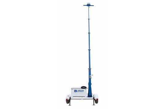30' Portable Tower - 7.5' Trailer - (1) Junction Box - (1) 120V 5-20C Connector - 20' Cord w/ 5-20P