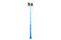 2000W LED Fold Over Light Mast - Five-Stage 9-30' Mast - 270,000 Lumens - Electric Winch