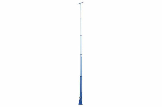 60 Foot Telescoping Light Mast - 14-60' Fold Over Seven Stage Light Tower - 360° Rotating Boom