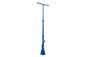 3-Stage Fixed Mount Light Mast - Extends up to 9' - Mount LED, HID, Halogen, Metal Halide Fixtures
