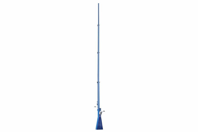 Telescoping Light Mast - 5'-11' Hydraulic Four Stage Light Tower - 360Ã‚Â° Rotating Boom