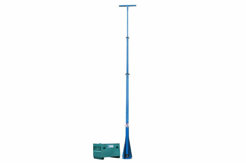 3 Stage Hydraulic Mast - 10' to 25' - Hydraulic Ram/Chain - Mechanical Mast - Top Mounting Base