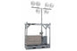 6000W Skid Mount Five Stage Light Mast - Extends up to 25' - (6) 1000W Metal Halides - 35KVA Genset
