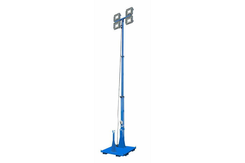600W Explosion Proof High Intensity LED Light Plant - 3-Stage 14' to 30' Mast - C1D1 / C2D1