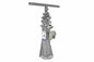 11' 5-Stage Fixed Mount Telescoping Light Mast - Extends to 11 Feet - Collapses to 5 Feet - 304 Stainless Steel Construction