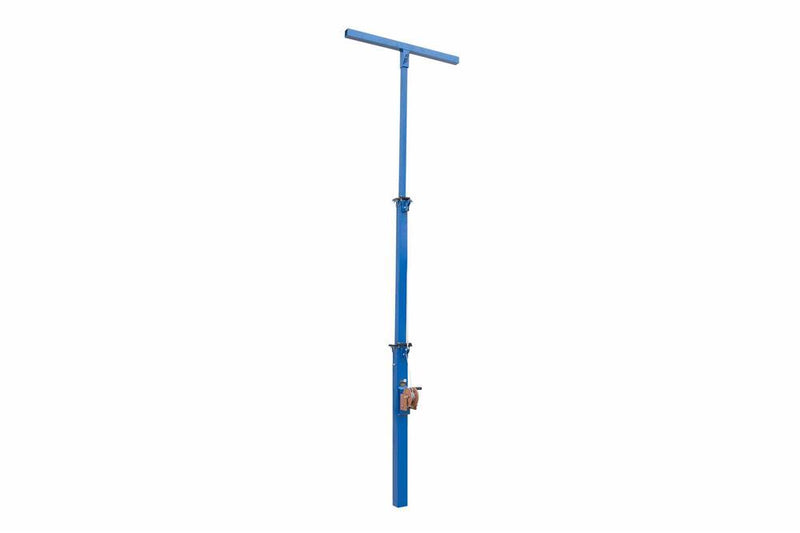 Light Payload High Windload Mast - 9-20' Adjustable - 100 MPH Wind Resistance - NO Mounting Base