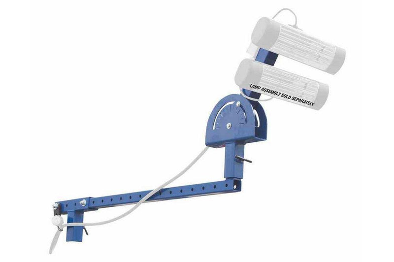 Articulating Light Mast Head Extension Bracket - 4' Side Extension - Pivoting Adjustment