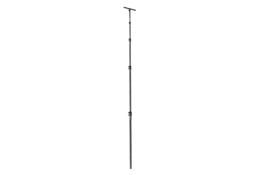 Larson 5-Stage Fiberglass Push Up Equipment Mast - Extends from 5.8 to 25 Feet - 24" Aluminum T-Head