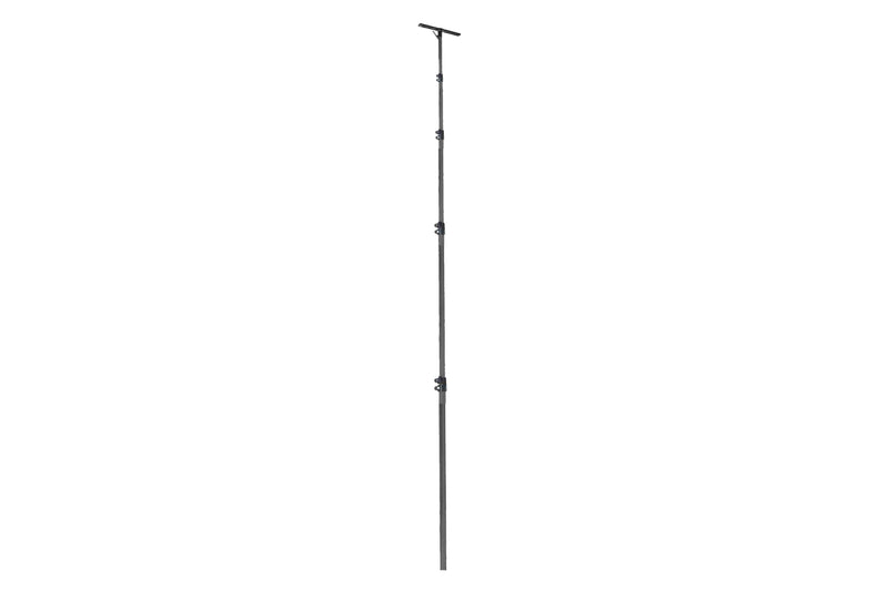 Larson 5-Stage Fiberglass Push Up Equipment Mast - Extends from 5.8 to 25 Feet - 24" Aluminum T-Head