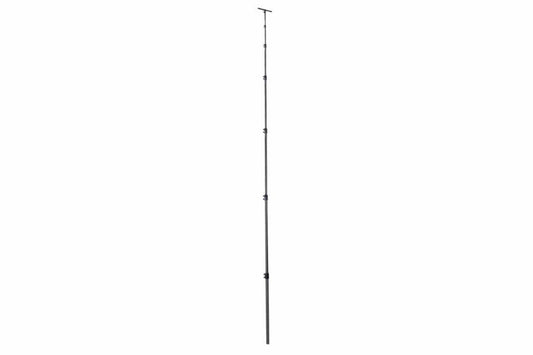 Larson 7-Stage Fiberglass Push Up Equipment Mast - Extends from 9.5 to 50 Feet - 24" Aluminum T-Head