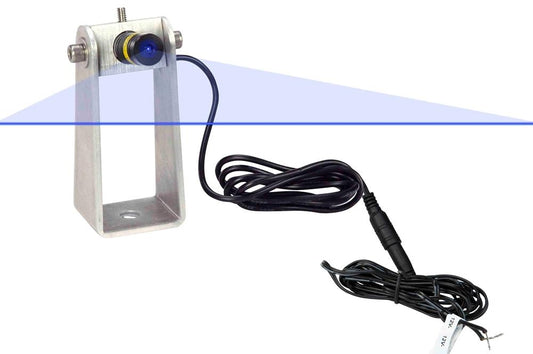 50mW Blue Crane Warning Laser - Blue Pedestrian Safety Laser - Projects Blue Line on Floor - IP54
