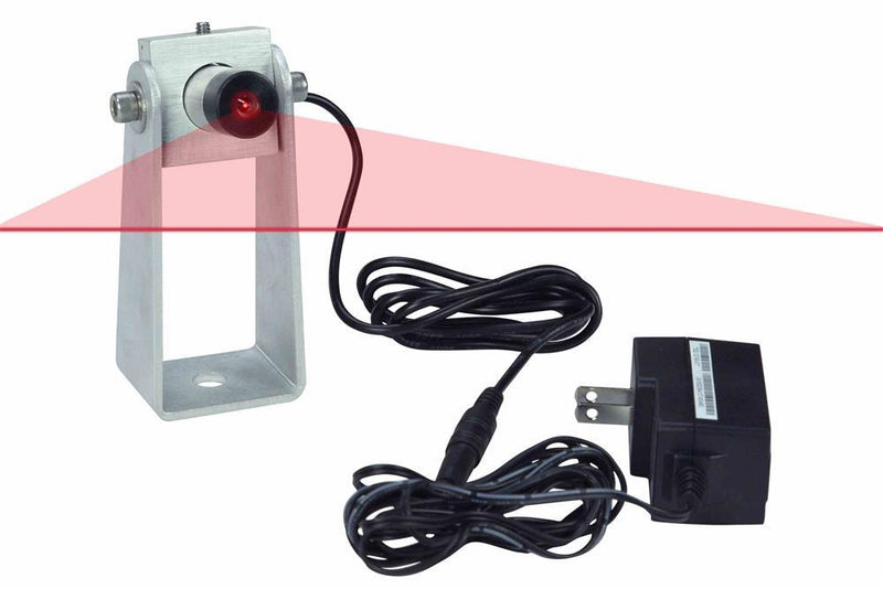 50mW Red Crane Warning Laser - Red Pedestrian Safety Laser - 120/277V AC - IP54 Rated