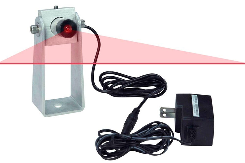 50mW Red Crane Warning Laser - Red Pedestrian Safety Laser - 250V DC - IP54 Rated