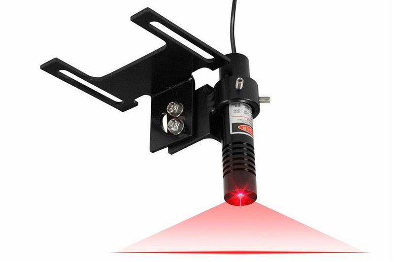 50mW Red Crane Warning Laser - 575-630V AC - Projects Red Line on Floor - IP54 Rated