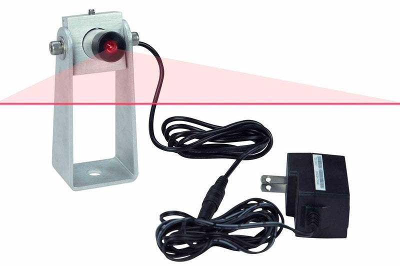 50mW Red Forklift Warning Laser - Red Pedestrian Safety Laser - Projects Red Line on Floor - IP54